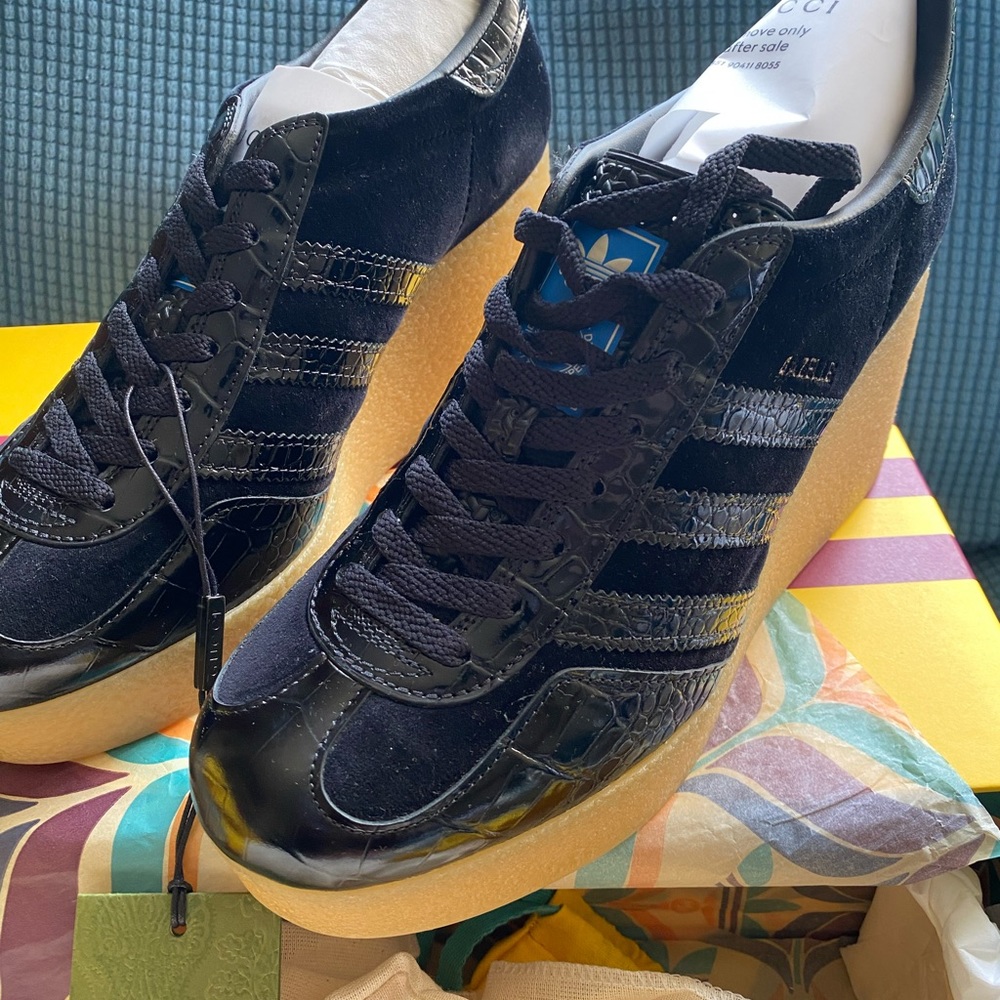 Gucci x Adidas gazelles - Picture 7 of 13